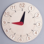 Zegar edukacyjny do nauki godzin dla dzieci – pomoc dydaktyczna