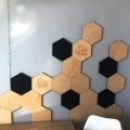 heksagony na ścianę