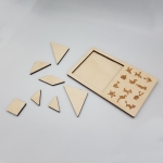 Tangram dla dzieci – drewniana układanka edukacyjna