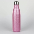 różowa brokatowa butelka termiczna z grawerem.jpg