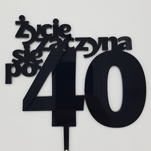 czarny topper życie zaczyna się po 40.jpg