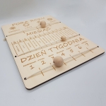 Kalendarz edukacyjny dla dzieci – nauka dni tygodnia i miesięcy