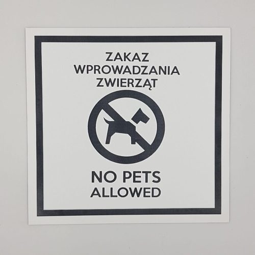 zakaz wprowadzania zwierząt tabliczka.jpg