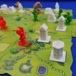 Budowle 3D do gry Northgard – zestaw elementów do gry planszowej