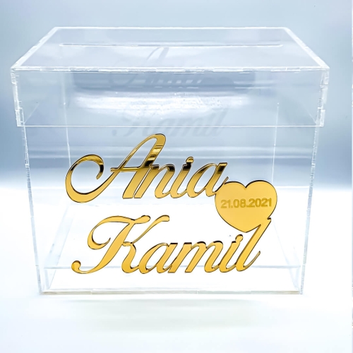 pudełko na koperty glamour