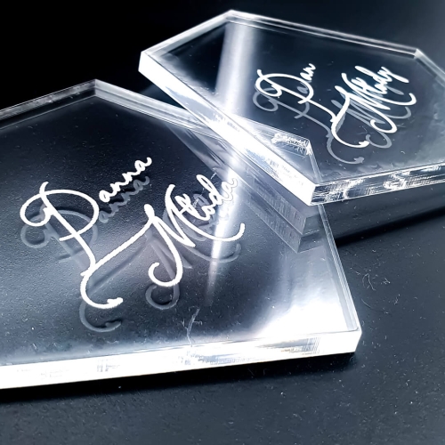 winietki na stół weselny