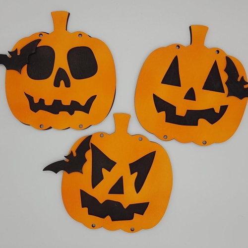 malowane dynie na halloween