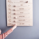 Duży planer dla dzieci – planer organizacyjny do pokoju dziecka