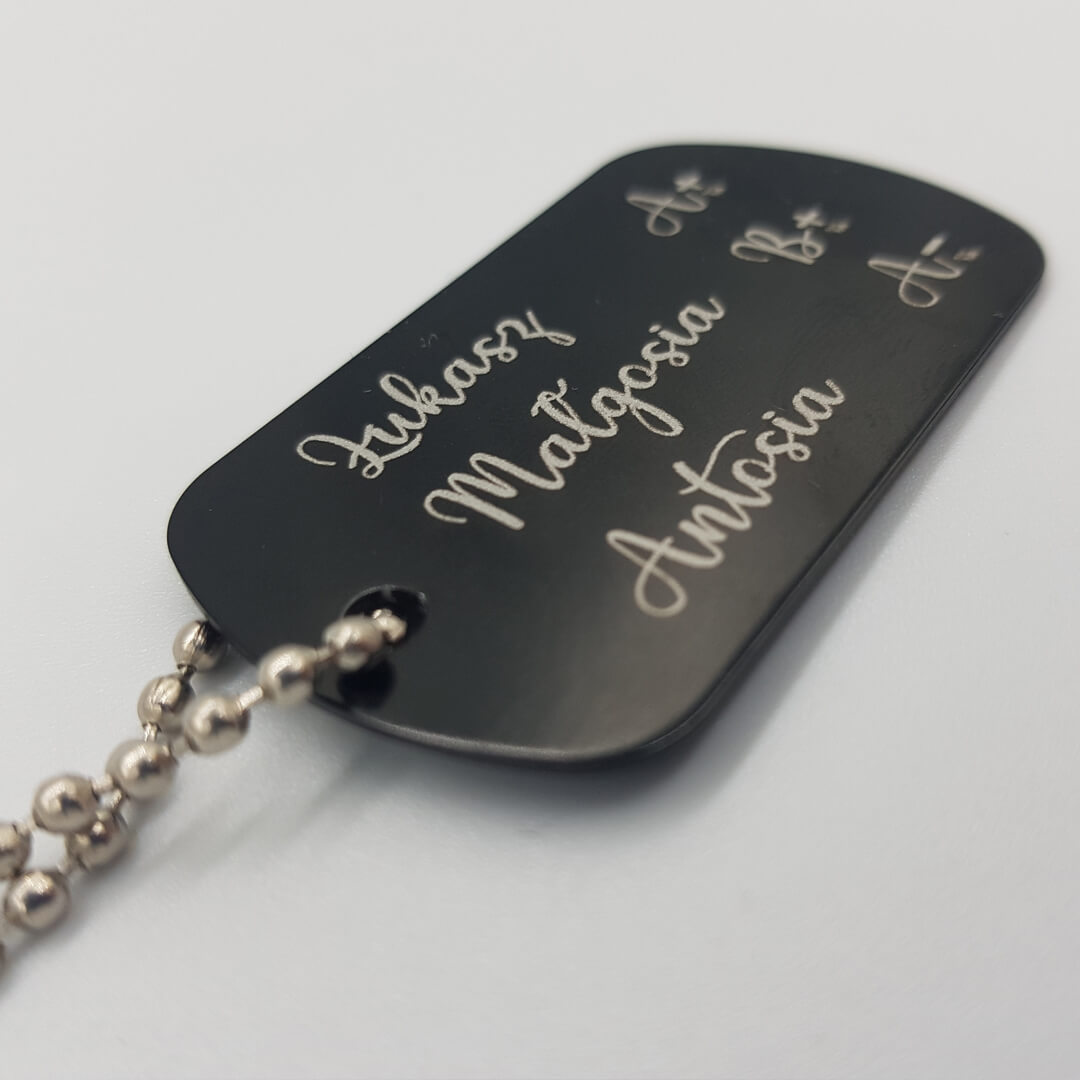 Najlepsze identyfikatory medyczne z grupą krwi