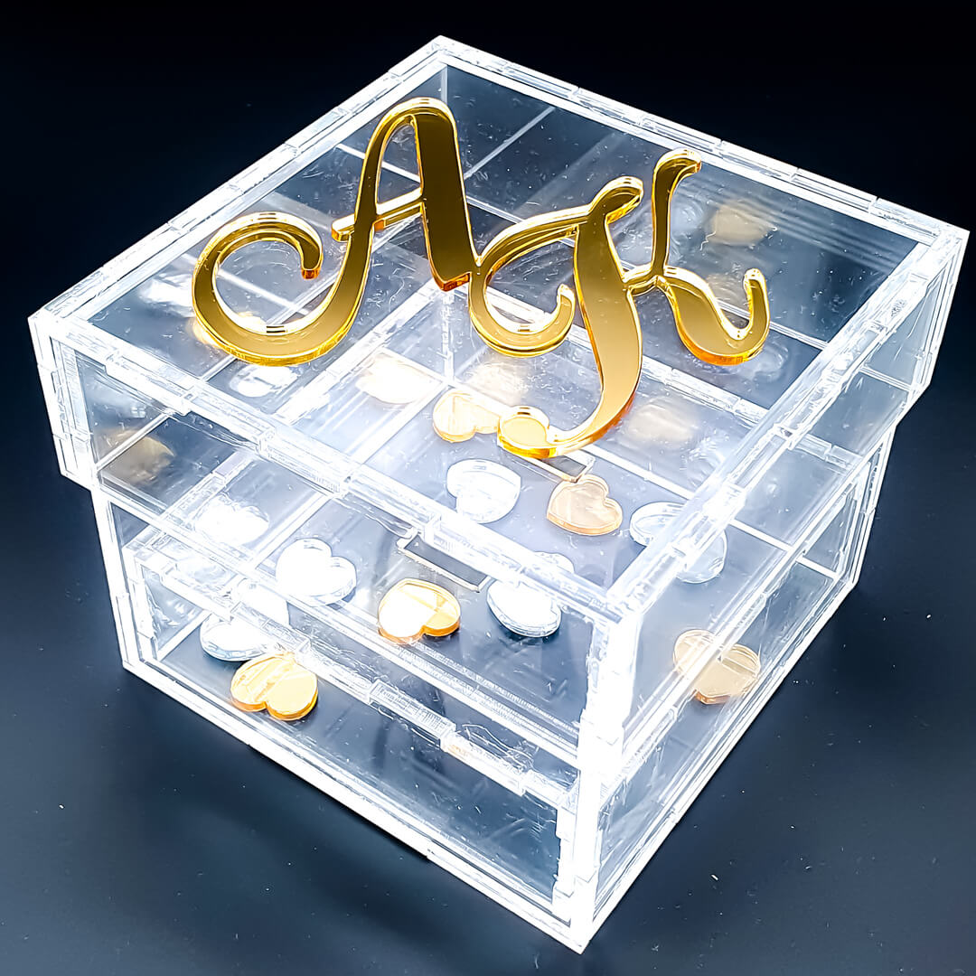 pudełko na obrączki ślubne