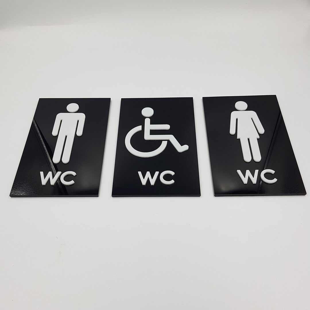 ekskluzywne oznaczenia toalet