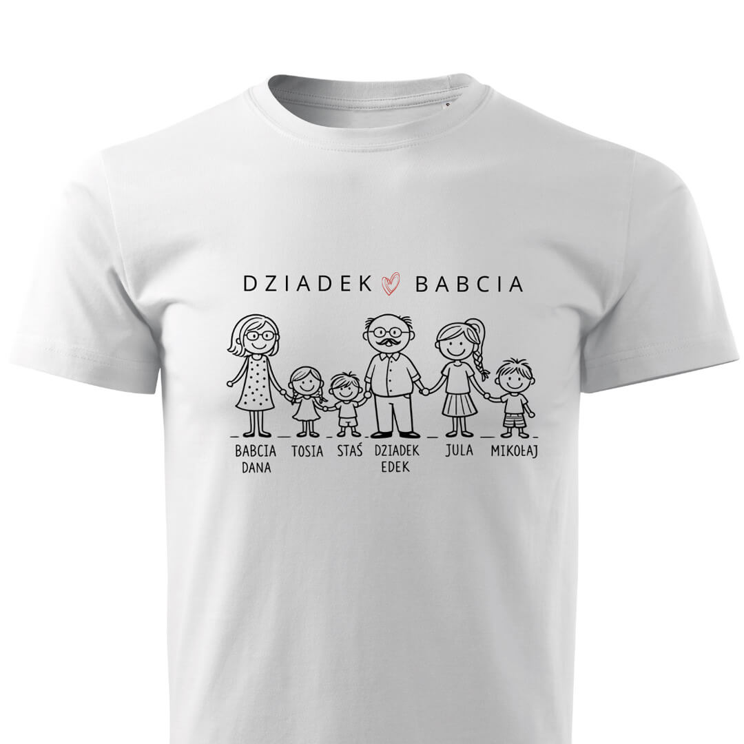koszulka na dzień babci i dziadka
