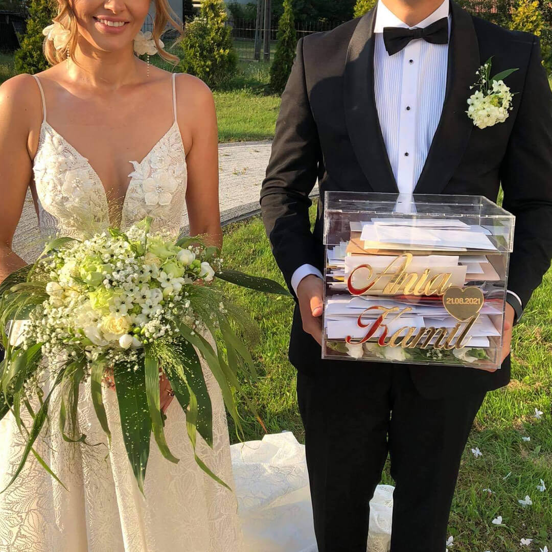 pudełko na koperty glamour