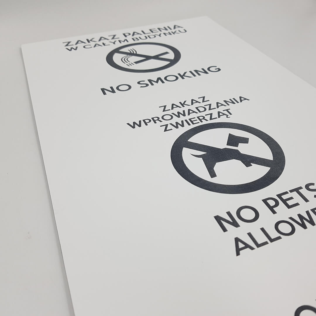 tablice informacyjne do obiektów