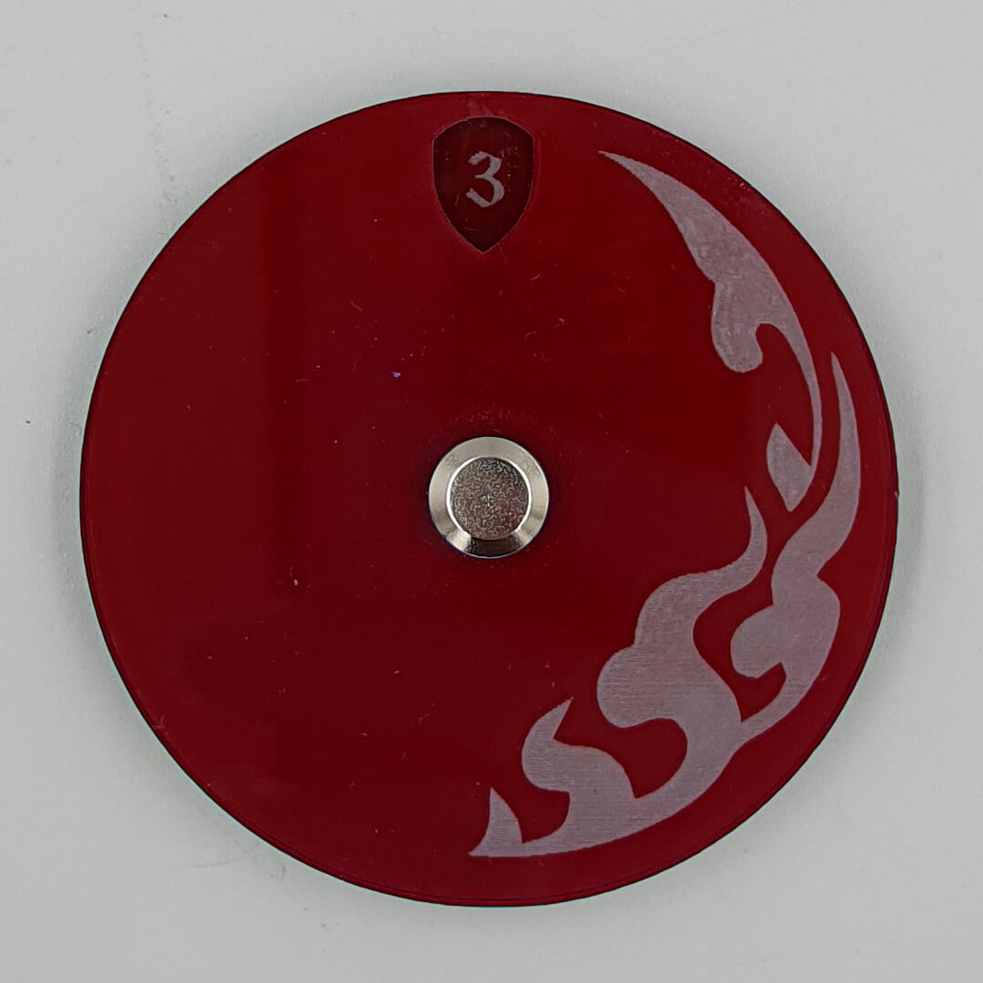 znacznik życia do gry planszowej